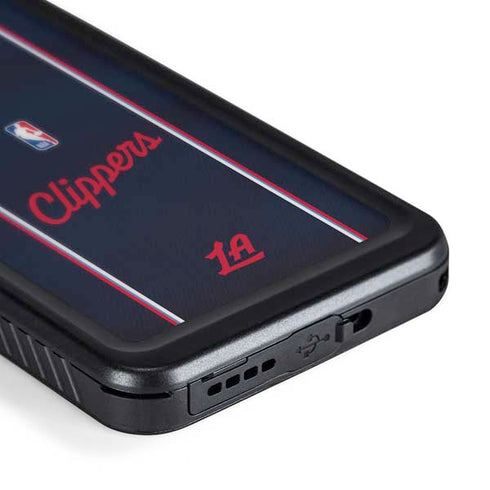NBA LA Clippers Jersey Galaxy S24 Plus Waterproof Case