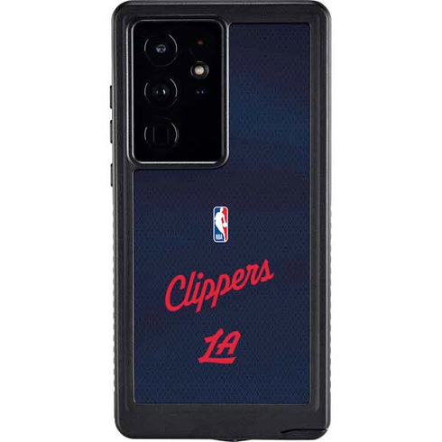 NBA LA Clippers Jersey Galaxy S24 Ultra Waterproof Case