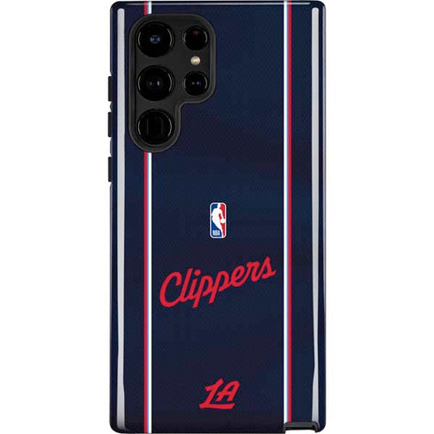NBA LA Clippers Jersey Galaxy S25 Ultra Impact Case