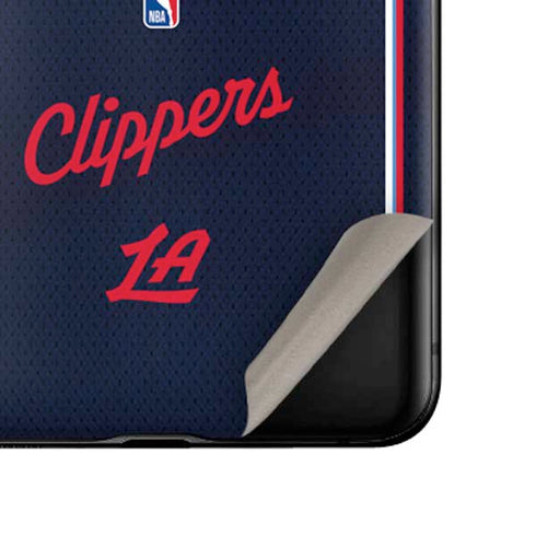 NBA LA Clippers Jersey Galaxy Z Flip Skin
