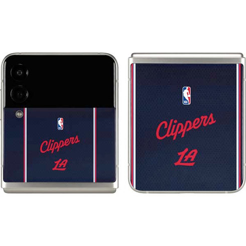 NBA LA Clippers Jersey Galaxy Z Flip3 5G Skin