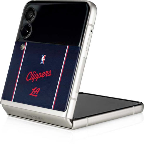NBA LA Clippers Jersey Galaxy Z Flip3 5G Skin