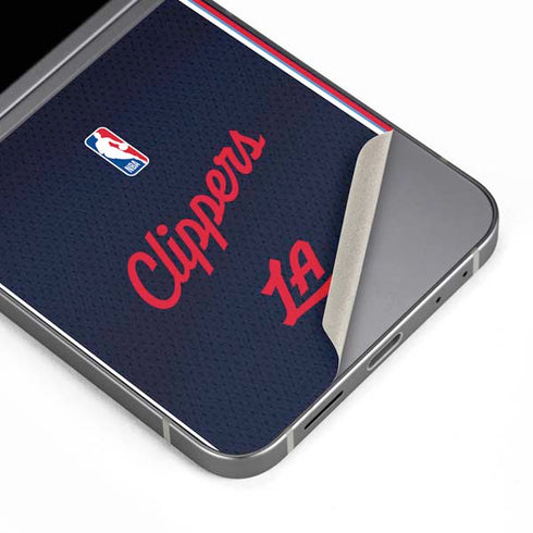 NBA LA Clippers Jersey Galaxy Z Flip6 Skin