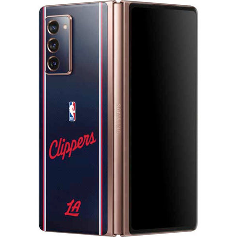 NBA LA Clippers Jersey Galaxy Z Fold2 5G Skin
