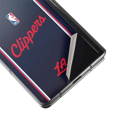 NBA LA Clippers Jersey Galaxy Z Fold2 5G Skin