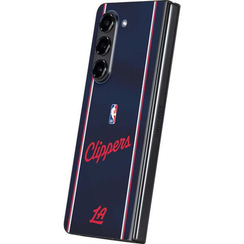 NBA LA Clippers Jersey Galaxy Z Fold5 5G Skin