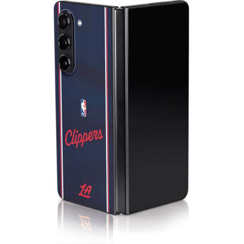 NBA LA Clippers Jersey Galaxy Z Fold5 5G Skin