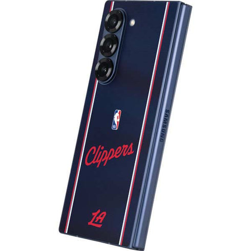 NBA LA Clippers Jersey Galaxy Z Fold6 Skin