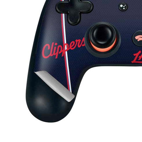 NBA LA Clippers Jersey Google Stadia Controller Skin