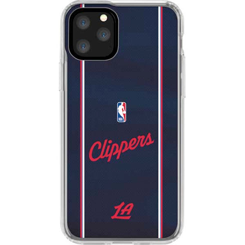 NBA LA Clippers Jersey iPhone 11 Pro Clear Case