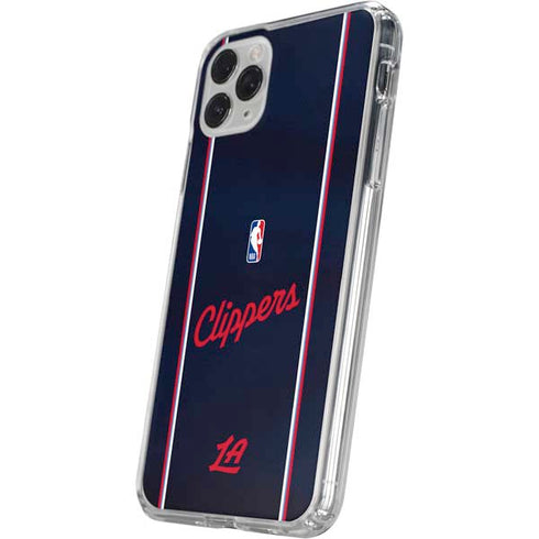 NBA LA Clippers Jersey iPhone 11 Pro Clear Case