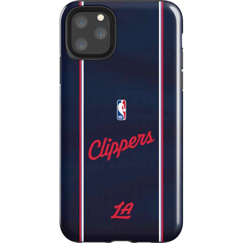 NBA LA Clippers Jersey iPhone 11 Pro Max Impact Case