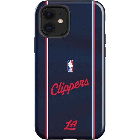 NBA LA Clippers Jersey iPhone 12 Impact Case