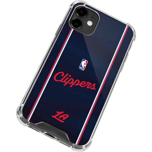 NBA LA Clippers Jersey iPhone 12 Mini Clear Case