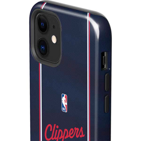 NBA LA Clippers Jersey iPhone 12 Mini Impact Case