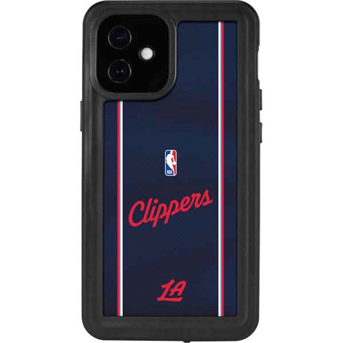 NBA LA Clippers Jersey iPhone 12 Mini Waterproof Case