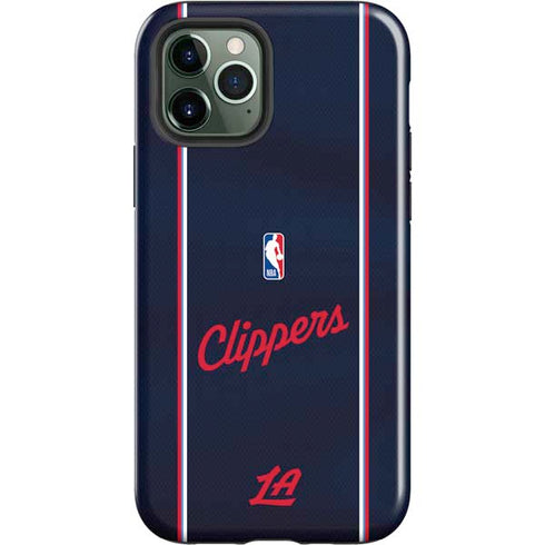 NBA LA Clippers Jersey iPhone 12 Pro Impact Case