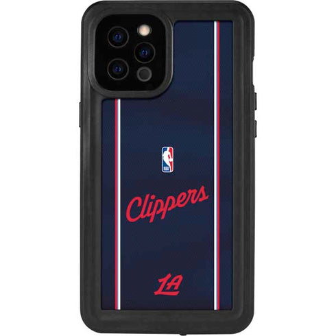 NBA LA Clippers Jersey iPhone 12 Pro Max Waterproof Case