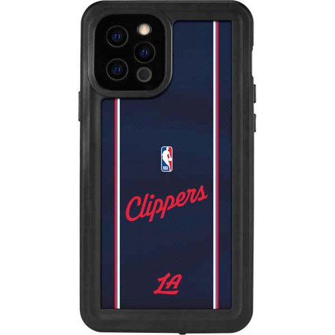 NBA LA Clippers Jersey iPhone 12 Pro Waterproof Case