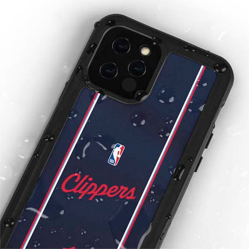 NBA LA Clippers Jersey iPhone 12 Pro Waterproof Case