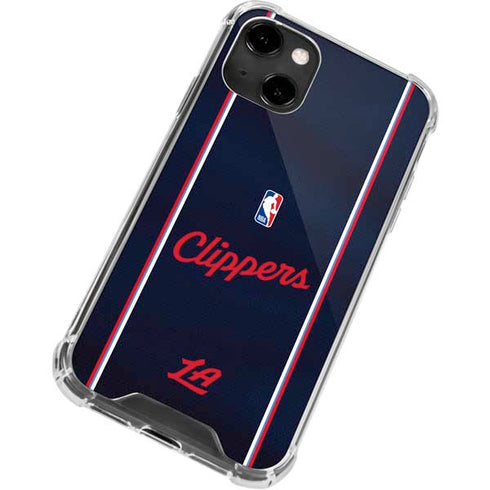 NBA LA Clippers Jersey iPhone 13 Clear Case