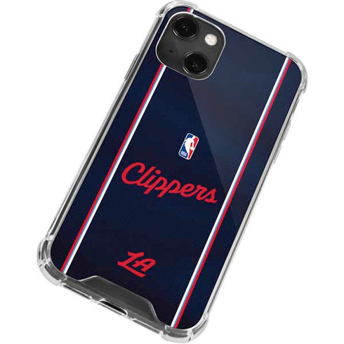 NBA LA Clippers Jersey iPhone 13 Mini Clear Case