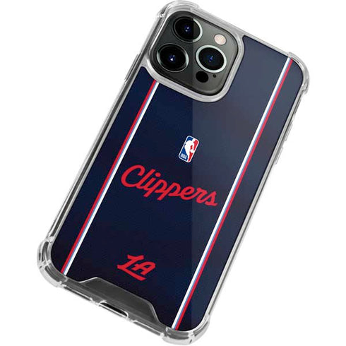 NBA LA Clippers Jersey iPhone 13 Pro Max Clear Case