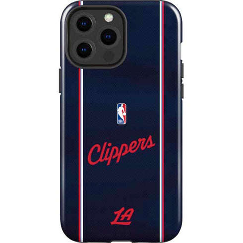 NBA LA Clippers Jersey iPhone 13 Pro Max Impact Case