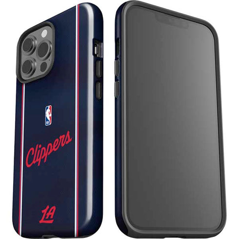 NBA LA Clippers Jersey iPhone 13 Pro Max Impact Case