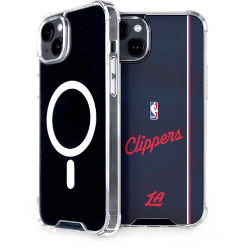 NBA LA Clippers Jersey iPhone 15 MagSafe Case