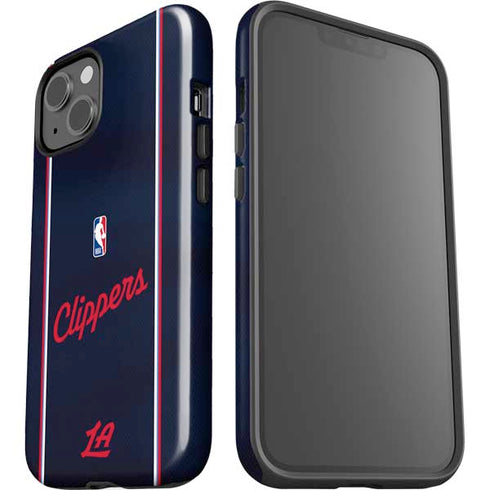 NBA LA Clippers Jersey iPhone 15 Plus Impact Case