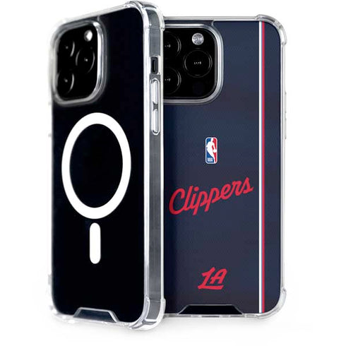 NBA LA Clippers Jersey iPhone 15 Pro Max MagSafe Case