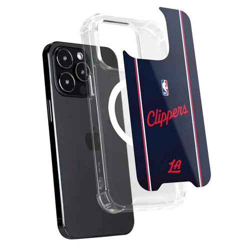 NBA LA Clippers Jersey iPhone 15 Pro Max MagSafe Case