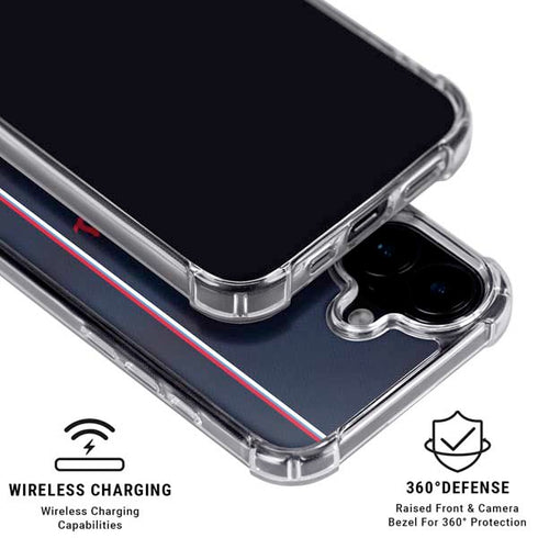 NBA LA Clippers Jersey iPhone 16 Clear Case