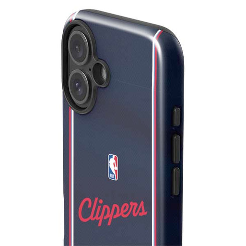 NBA LA Clippers Jersey iPhone 16 Impact Case