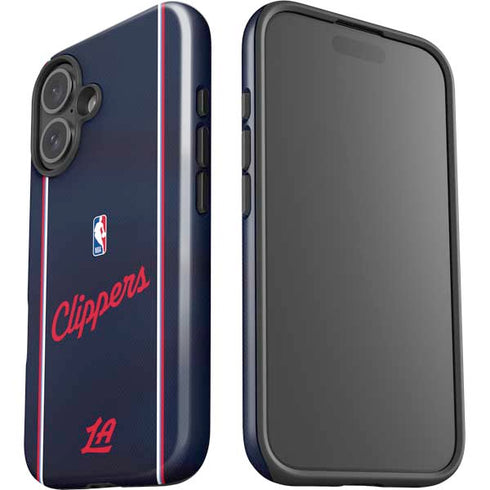 NBA LA Clippers Jersey iPhone 16 Impact Case