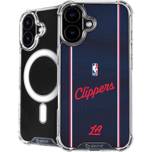 NBA LA Clippers Jersey iPhone 16 MagSafe Case