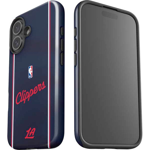 NBA LA Clippers Jersey iPhone 16 Plus Impact Case