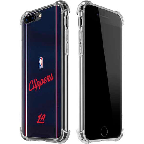 NBA LA Clippers Jersey iPhone 7/8 Plus Clear Case