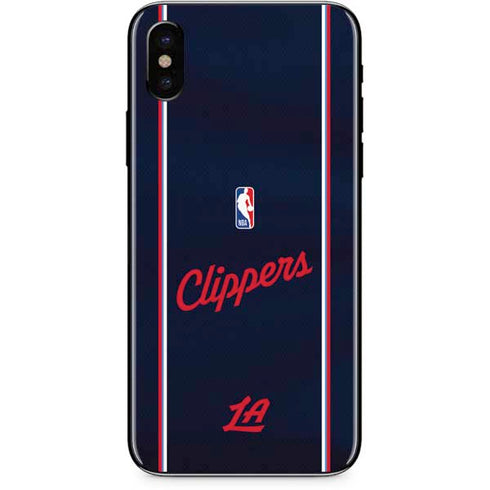 NBA LA Clippers Jersey iPhone X Skin