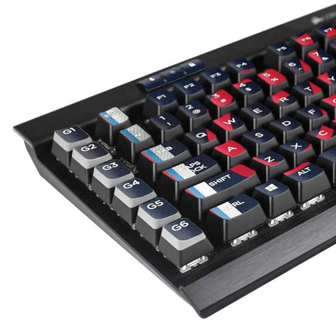 NBA LA Clippers Jersey K95 RGB PLATINUM Mechanical Gaming Keyboard Skin