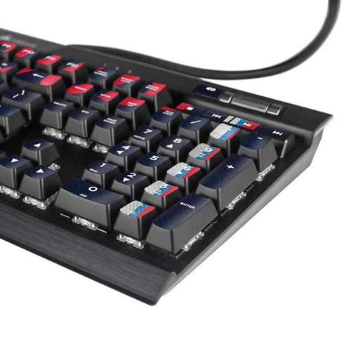 NBA LA Clippers Jersey K95 RGB PLATINUM Mechanical Gaming Keyboard Skin