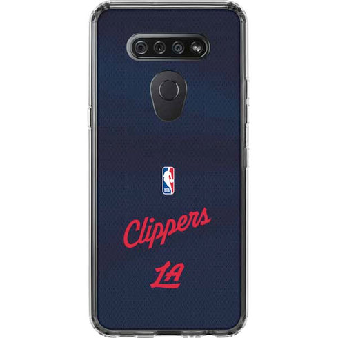NBA LA Clippers Jersey LG K51/Q51 Clear Case