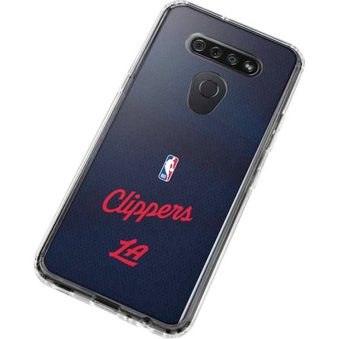 NBA LA Clippers Jersey LG K51/Q51 Clear Case