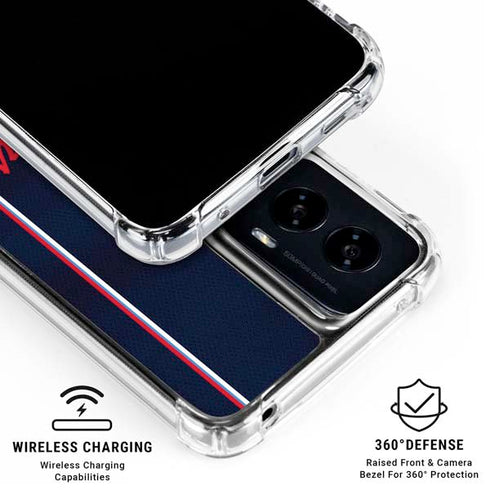 NBA LA Clippers Jersey Moto G Power 5G (2024) Clear Case
