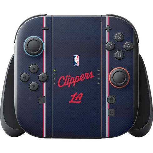 NBA LA Clippers Jersey Nintendo Switch 2 (2025) with Joy-Con Skin