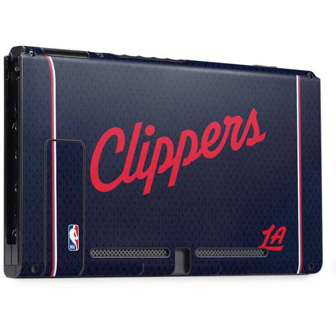 NBA LA Clippers Jersey Nintendo Switch Bundle Skin