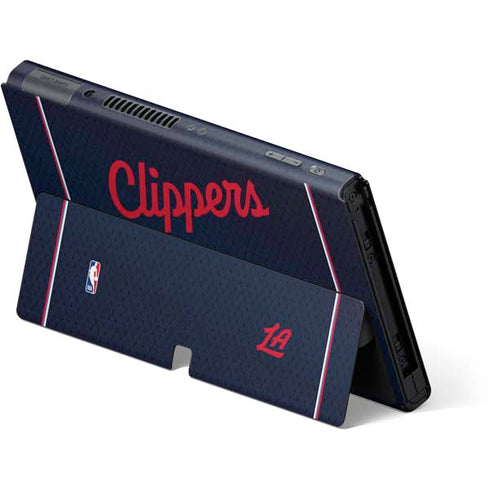 NBA LA Clippers Jersey Nintendo Switch OLED (2021) Skin