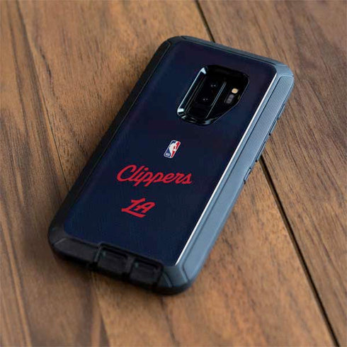 NBA LA Clippers Jersey Otterbox Defender Galaxy Skin