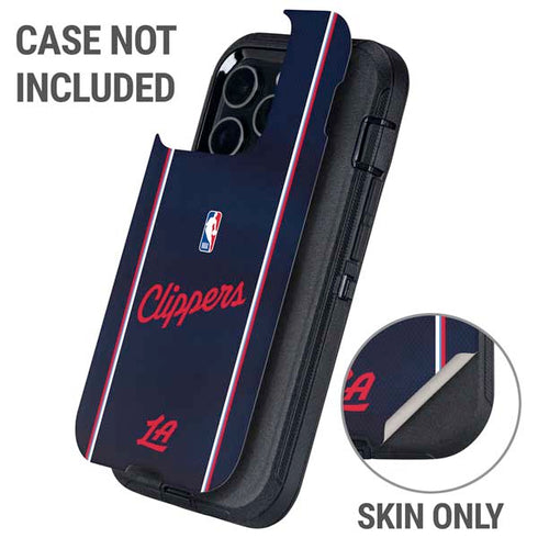 NBA LA Clippers Jersey Otterbox Defender iPhone Skin
